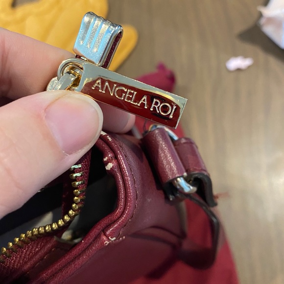 Angela Roi- Vegan Morning Crossbody- Bordeaux - Picture 13 of 16